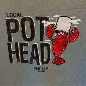 Portland Maine Pot Head Tee M